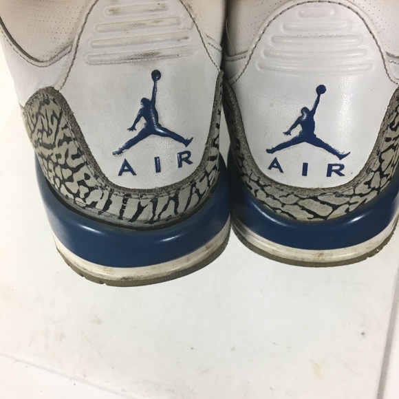 NIKE AIR JORDAN GS 3 TRUE BLUE SIZE 6.5 Y YOUTH - Picture 8 of 8